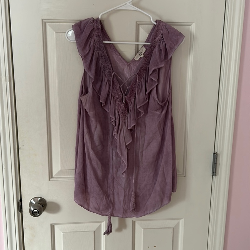 Light purple blouse